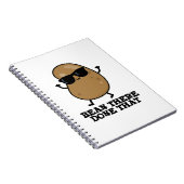 Bean There Done That Grappige Bonen Grap Notitieboek (Rechterzijde)