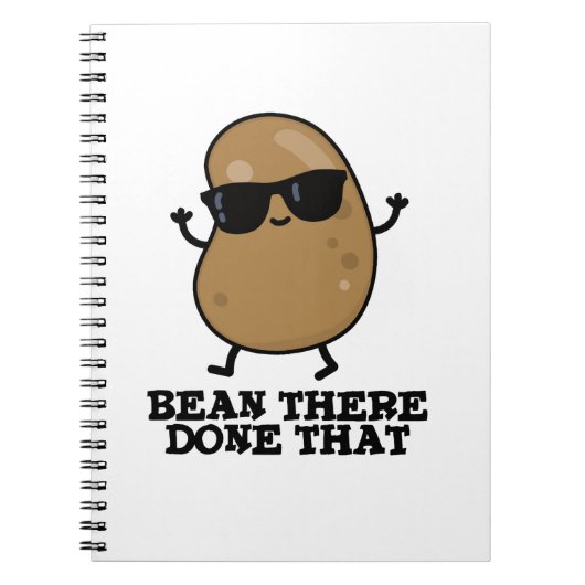 Bean There Done That Grappige Bonen Grap Notitieboek (Voorkant)