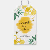 Bean to Bee Vrijgezellenfeest Dank u Cadeaulabel (Voorkant)