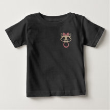 Bean-Town Bandit T-shirt voor kinderen Roze