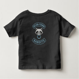 Bean-Town Bandits Peuter T-shirt - Blauw