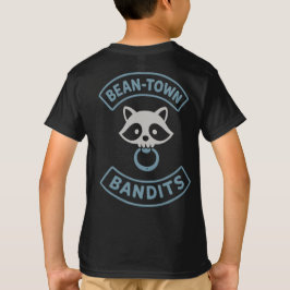 Bean-Town Bandits T-shirt voor kinderen - Blauw