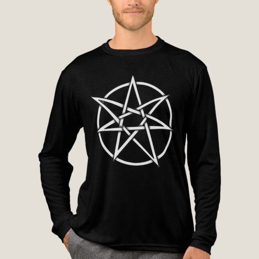 BEAN! Wizard Star Men's    Tri-Blend Shirt (Voorkant volledig)