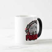 Beangstigende aanwezigheid Halloween Moon Art Magische Mok (Voorkant rechts)