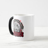 Beangstigende aanwezigheid Halloween Moon Art Magische Mok (Voorkant links)