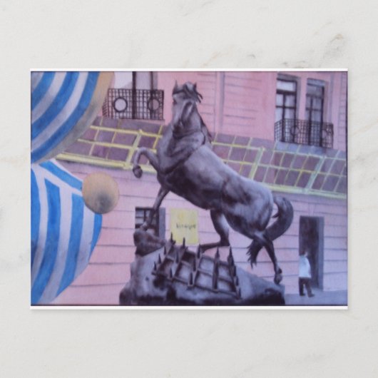 Beanie bij de Musee d'Orsay Briefkaart (Voorkant)