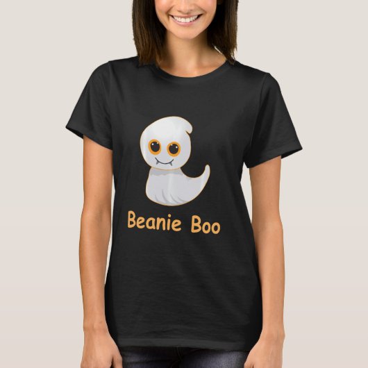 Beanie Boo Funny Halloween Ghost Doll voor Boo Gir T-shirt (Voorkant)