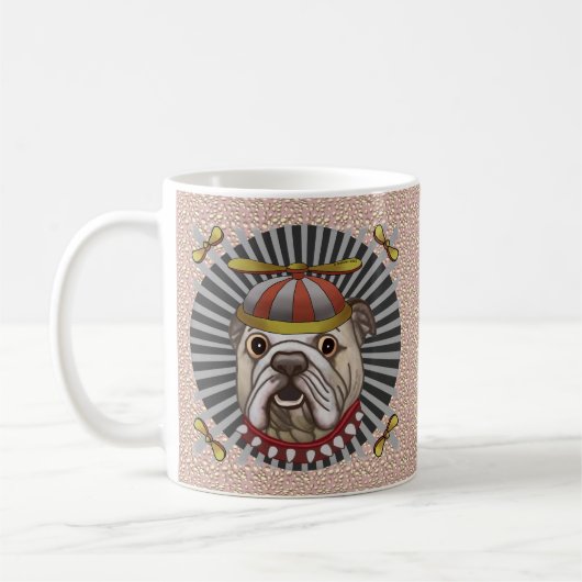Beanie Bulldog-beker Koffiemok (Links)