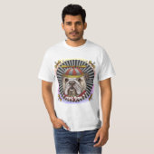Beanie Bulldog T-shirt (Voorkant volledig)