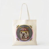 Beanie Bulldog Tote Bag (Voorkant)