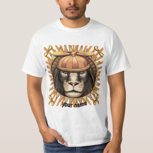 Beanie Leeuwen T-Shirt (Voorkant)