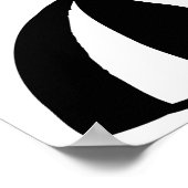 Beanie met een griezelig Poster (Hoek)