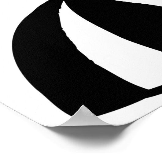 Beanie met een griezelig Poster (Hoek)