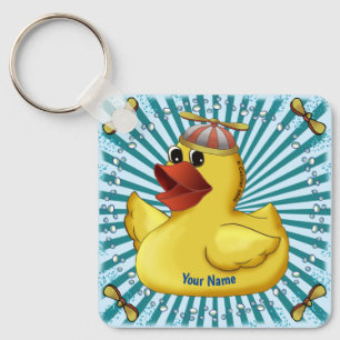 Beanie Pet Rubber Duck Sleutelhanger