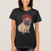 Beanie Pug Classic T-shirt 459 (Voorkant)