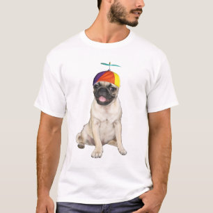 Beanie Pug T-shirt