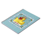 Beanie Rubber Duck Notitieboek (Linkerzijde)