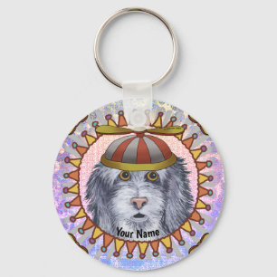 Beanie Sheep Dog sleutelhanger