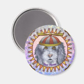 Beanie SheepDog Magneet (Voorkant / Achterkant)