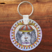 Beanie SheepDog Sleutelhanger (Voorkant)