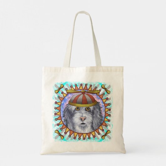 Beanie SheepDog Tote Bag (Achterkant)