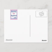 Beanies voor onze troepen briefkaart (Achterkant)