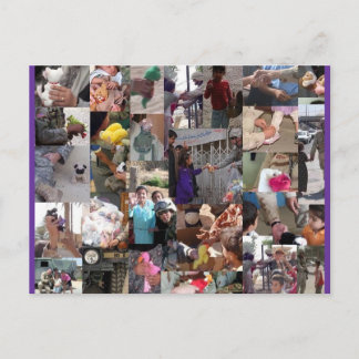 Beanies voor onze troepen briefkaart