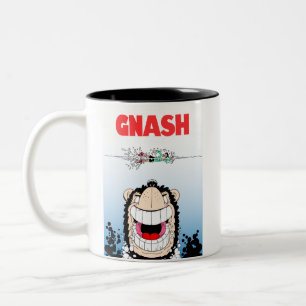 Beano Gnasher "Jaws" parodie koffie mok ☕️