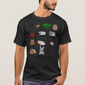Beans, Greens, Potatoes, Tomatoes Rap   T-shirt (Voorkant)