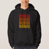 Beans Lover Fan Frijoles Refried Mexican Funny Chi Hoodie (Voorkant)