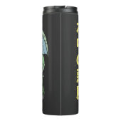 Beantwoord de Vraag Cthulhu met Japanner Thermosbeker (Achterkant)