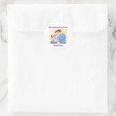 Beantwoord Gebed Adoptie Ronde Sticker (Tas)