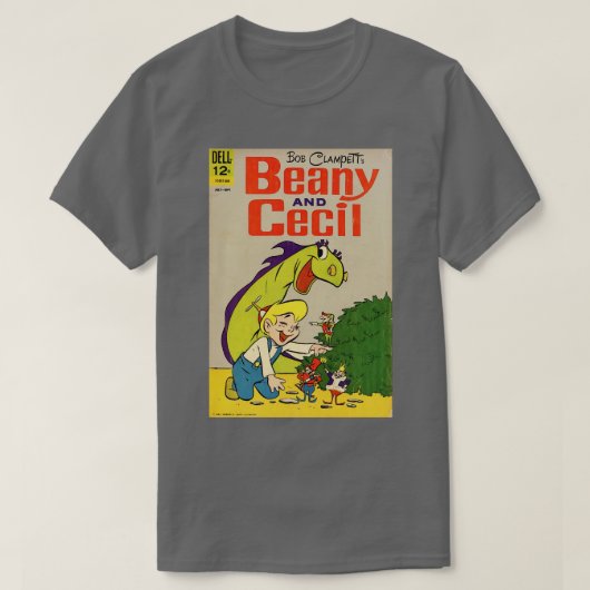 Beany en Cecil Comic Book Hoesje  Stijl Aut T-shirt (Design voorkant)
