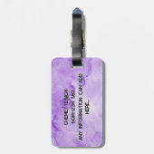 Bear 01 Kids Bagagelabel (Achterkant verticaal)