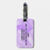 Bear 03 Kids Bagagelabel (Achterkant verticaal)