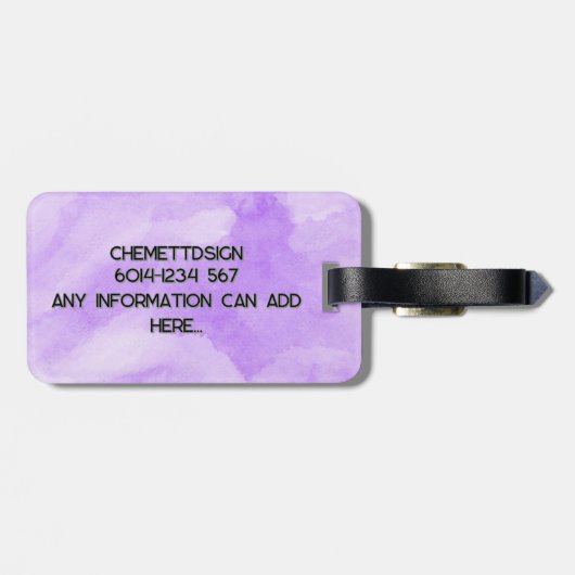 Bear 03 Kids Bagagelabel (Achterkant horizontaal)