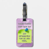 Bear 04 Kids Bagagelabel (Achterkant verticaal)