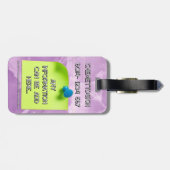 Bear 04 Kids Bagagelabel (Achterkant horizontaal)