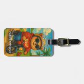 Bear 05 Kids Bagagelabel (Voorkant horizontaal)