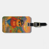 Bear 06 Kids Bagagelabel (Voorkant horizontaal)