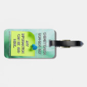 Bear 06 Kids Bagagelabel (Achterkant horizontaal)