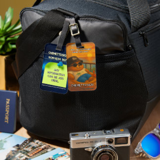 Bear 07 Kids Bagagelabel