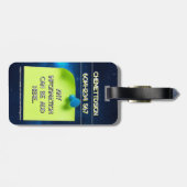 Bear 07 Kids Bagagelabel (Achterkant horizontaal)