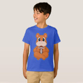 Bear American Football T-shirt (Voorkant volledig)