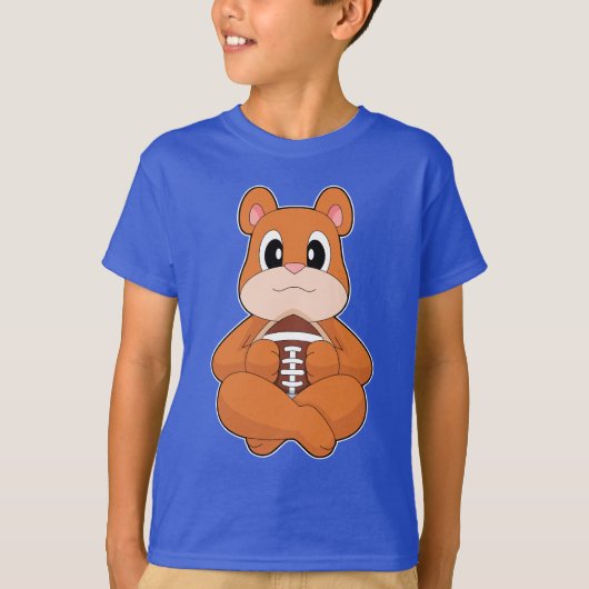 Bear American Football T-shirt (Voorkant)