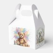 Bear and Bunny Favor Box Bedankdoosjes (Voorkant Zijde)