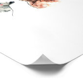 Bear And Deer Conversation Funny Wildlife Design  Poster (Hoek)