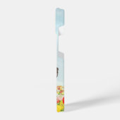 Bear and Raccoon Flower Picnic – iPhone Case iPhone Hoesje (Linkerkant)