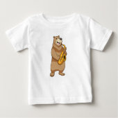 Bear as Musician with Saxophone (Voorkant)