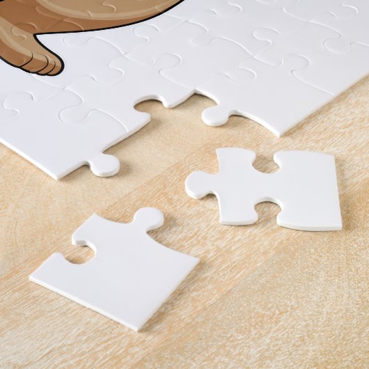 Bear as Musician with Saxophone Legpuzzel (Zijkant)